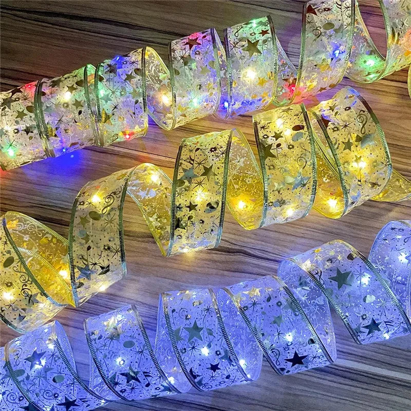 Fita de Luzes LED Natalinas – Decoração Criativa e DIY